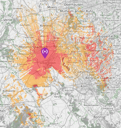 145MHz coverage